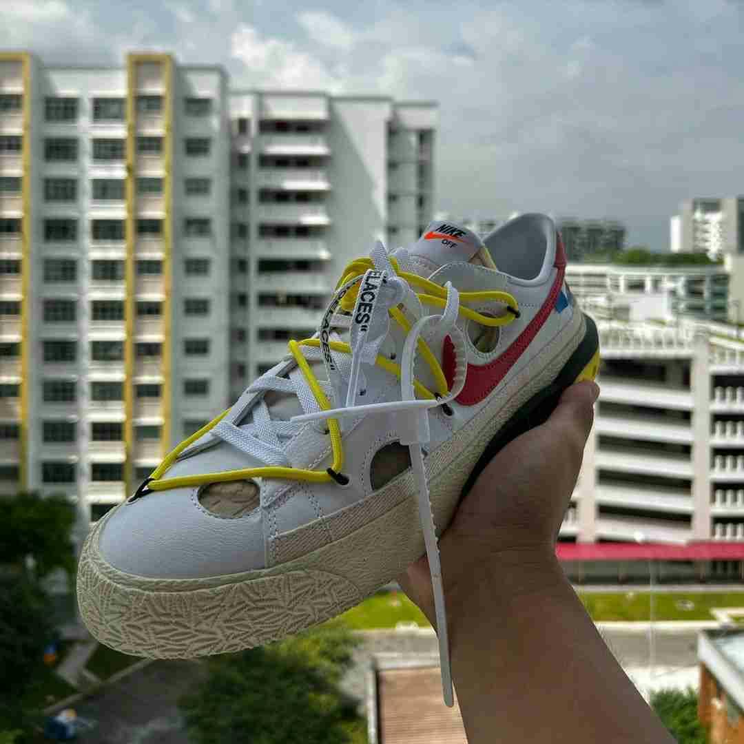 Off-White x Nike Blazer Low 'White' DH7863-100 Off-White x Nike Blazer Low 'White' DH7863-100